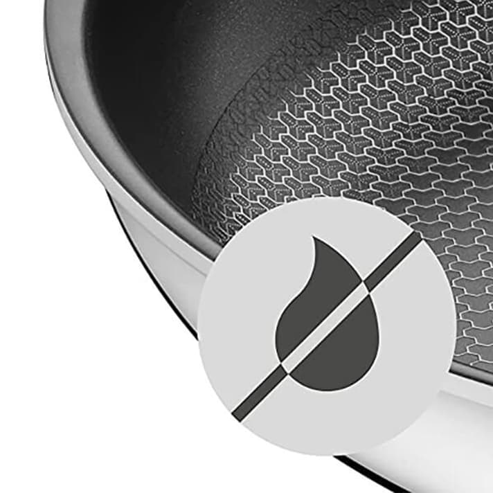 تابه عمیق 28 سانت دو دسته وی ام اف | WMF Profi Resist Deep Fry Pan 28 cm — تصویر ۷