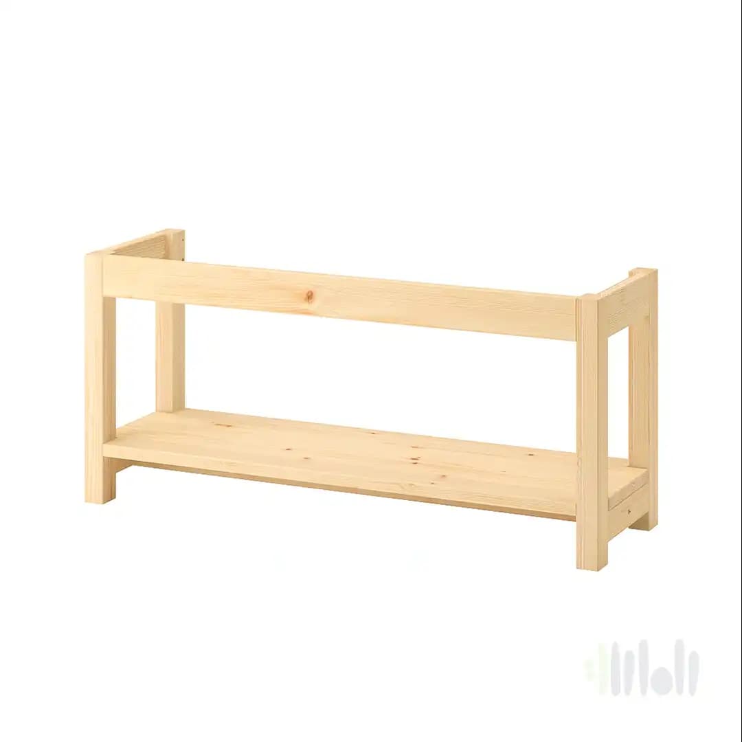 پایه چوبی قفسه و کابینت ایکیا IVAR