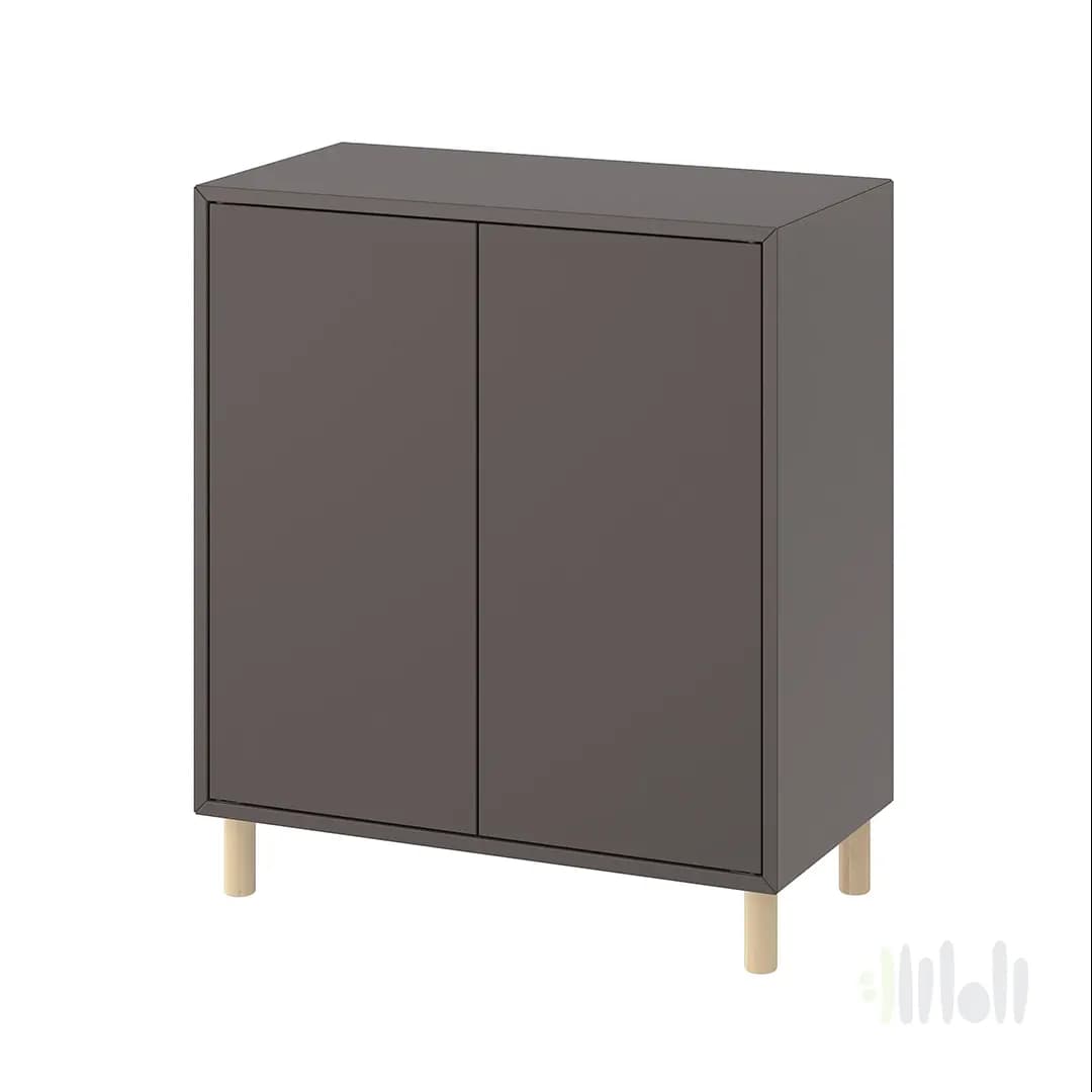 کابینت پایه دار طوسی تیره ایکیا EKET