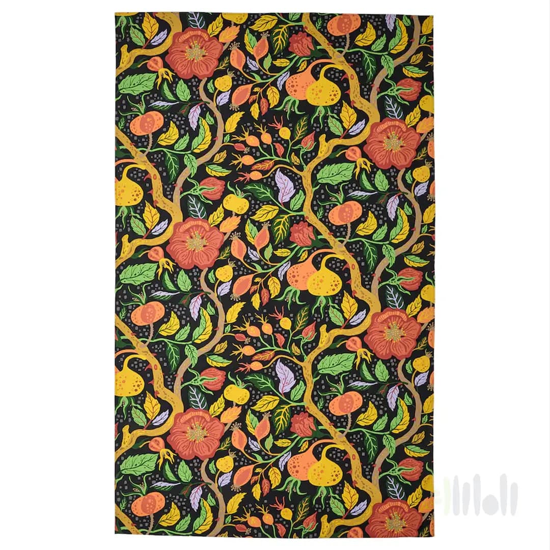 رومیزی طرح گلدار چند رنگ ایکیا HOSTAGILLE — تصویر ۳