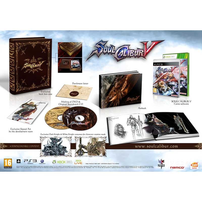 بازی Xbox 360 اورجینال Soul Calibur V نسخه Collector’s Edition — تصویر ۲