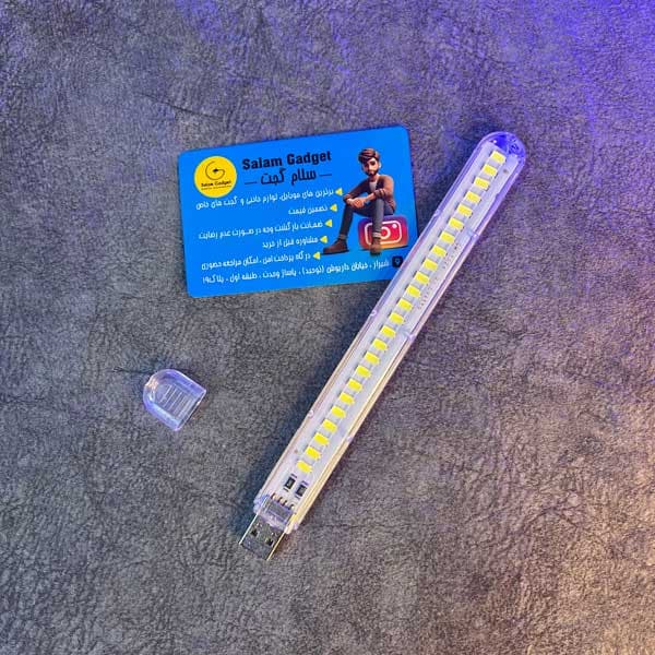چراغ اضطراری USB LED اصل 24 تایی نور سفید — تصویر ۳