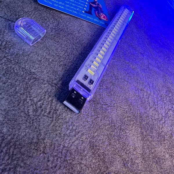 چراغ اضطراری USB LED اصل 24 تایی نور سفید — تصویر ۵