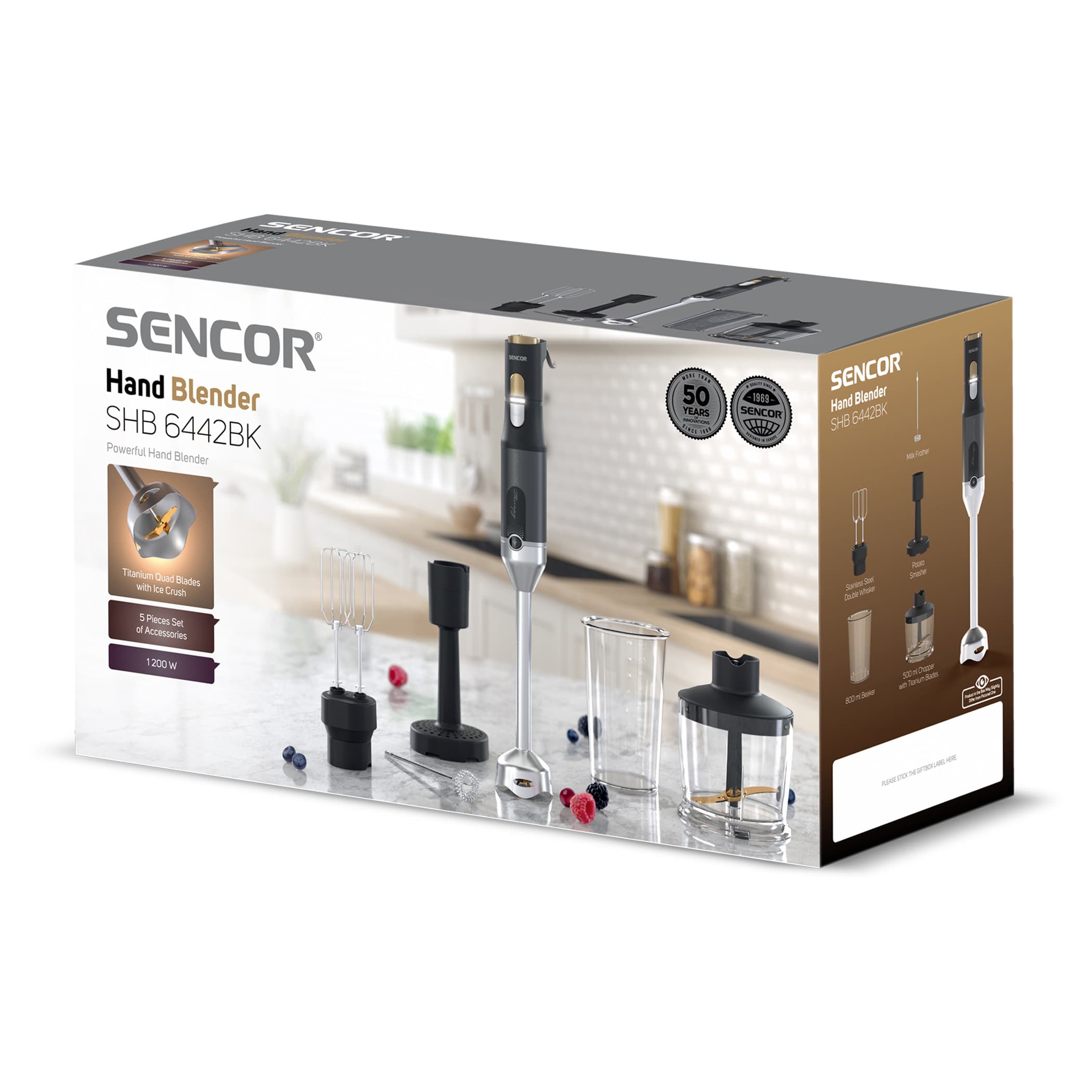 همزن دستی سنکور مدل SENCOR SHB 6442 / SHB 6442 — تصویر ۷