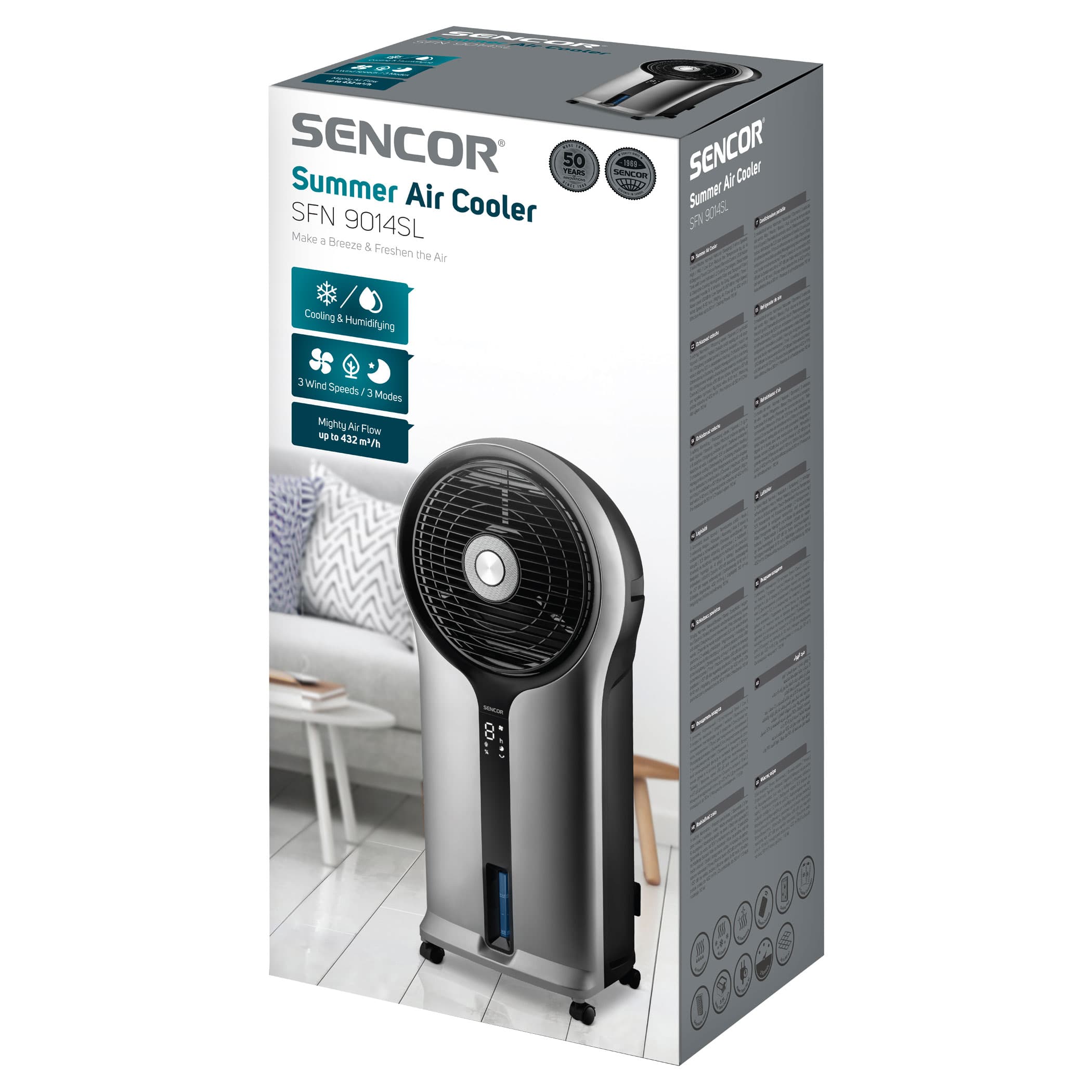 کولر برقی سنکور مدل SENCOR SFN 9014 / SFN 9014 — تصویر ۵