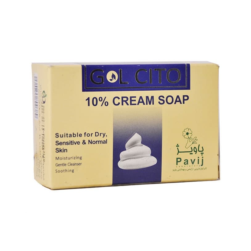 صابون کرم دار 10% گل سیتو پاویژ — تصویر ۲