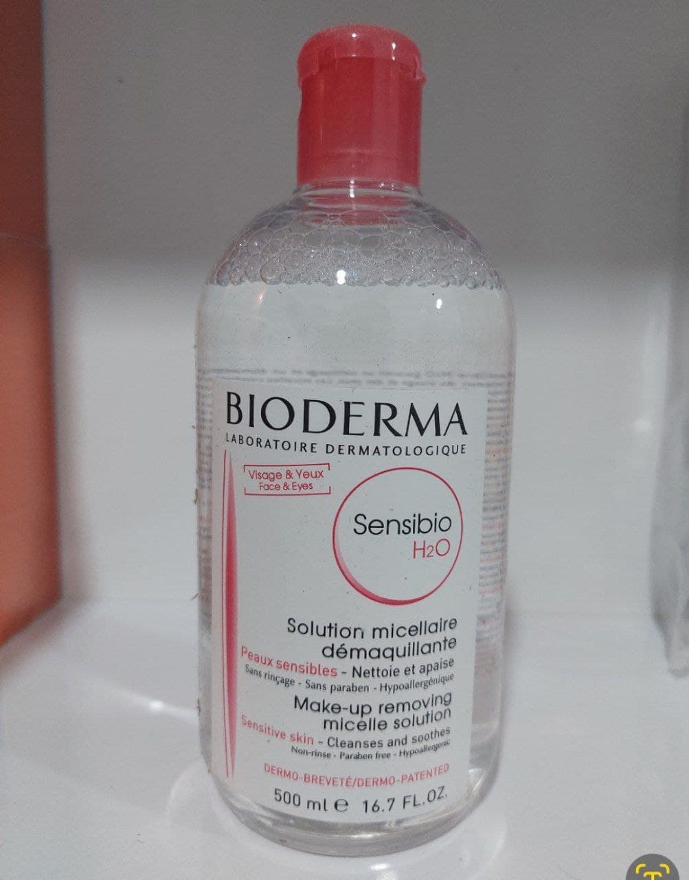 میسلار واتر بایودرما BIODERMA پوست حساس حجم 500 میلی لیتر
