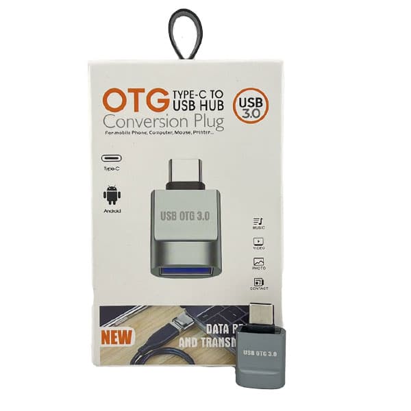 رابط otg تایپ سی سرعت بالا usb 3.0 واقعی با گارانتی