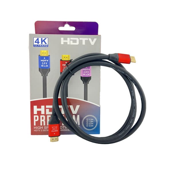کابل hdmi 1.5 متری PREMIUM با پشتیبانی از 4k