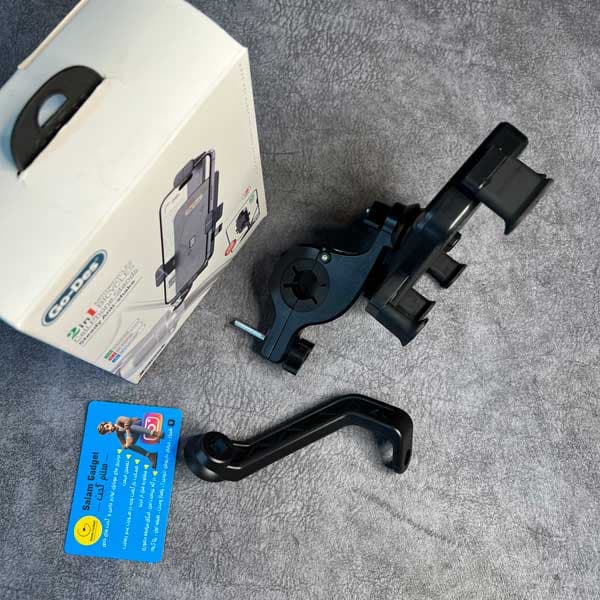 هولدر نگهدارنده موبایل مناسب دوچرخه و موتورسیکلت Go-Des HD905 — تصویر ۴