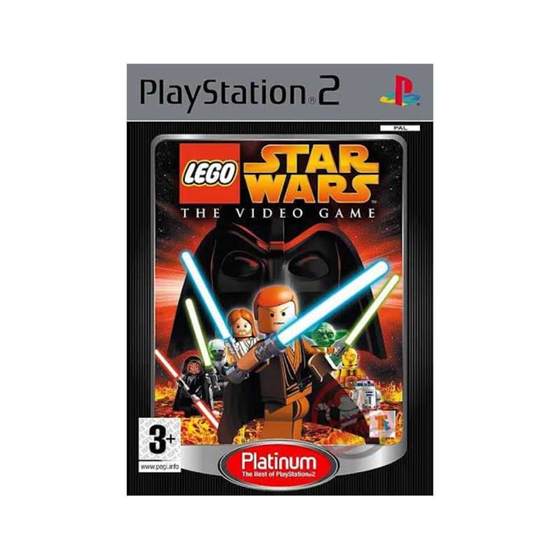 بازی PS2 اورجینال Lego Star Wars The Video Game نسخه Platinum