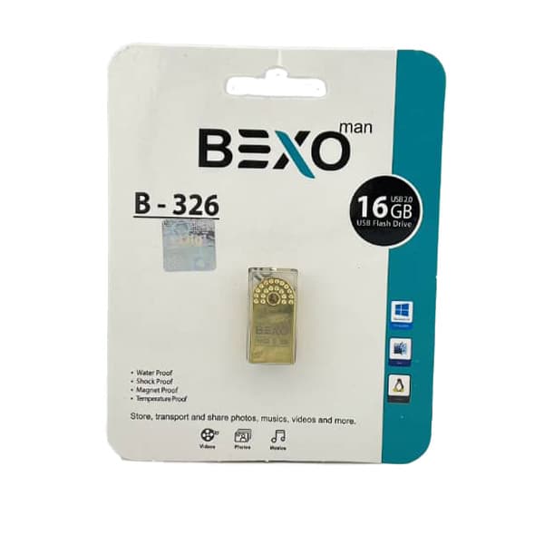 فلش مموری بکسو مدل B-326 ظرفیت 16 گیگابایت
