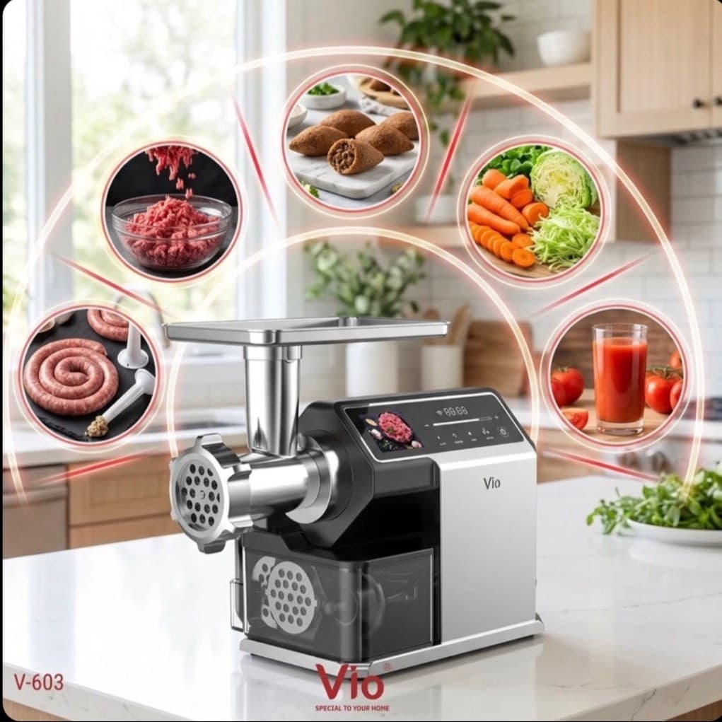 چرخ گوشت سه کاره ویو مدل 603 / VIO V-603