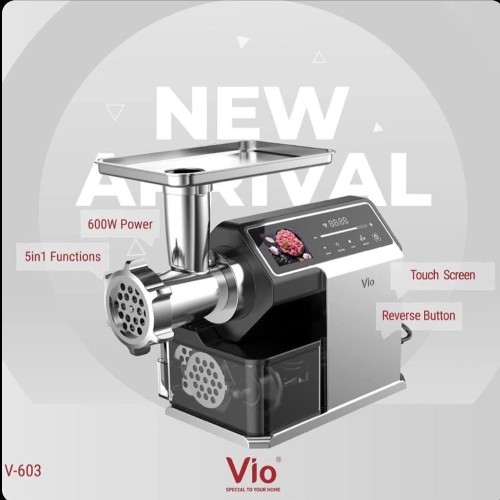 چرخ گوشت سه کاره ویو مدل 603 / VIO V-603 — تصویر ۳