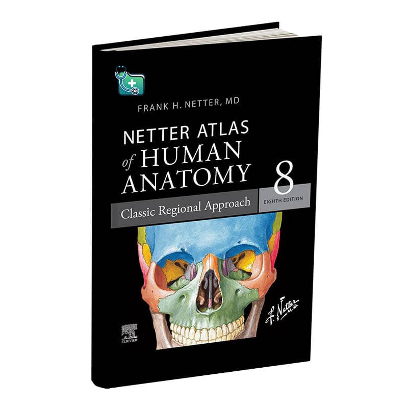 کتاب Netter Atlas of Human Anatomy 8th Edition