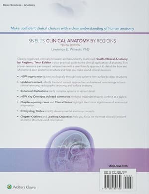 کتاب Snell’s Clinical Anatomy by Regions 10th edition — تصویر ۳