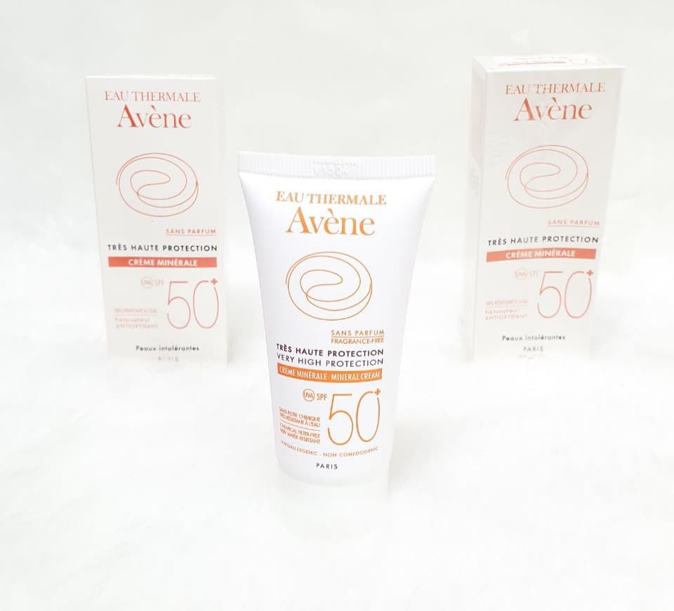 کرم ضد آفتاب رنگی اون Avene مدل CREME MINERALE حجم 50 میلی لیتر — تصویر ۷