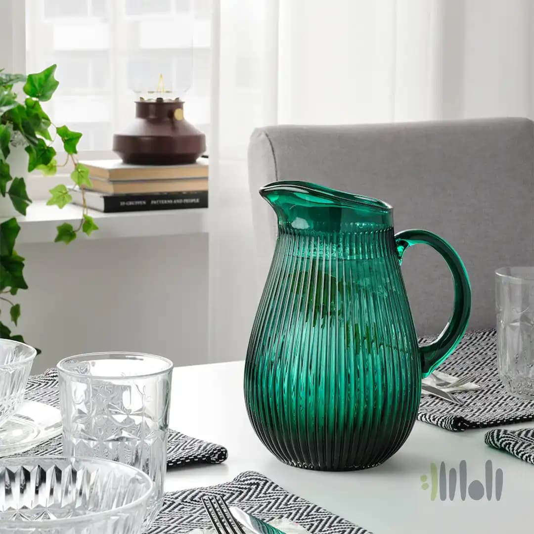 پارچ شیشه ای ایکیا SALLSKAPLIG — تصویر ۵