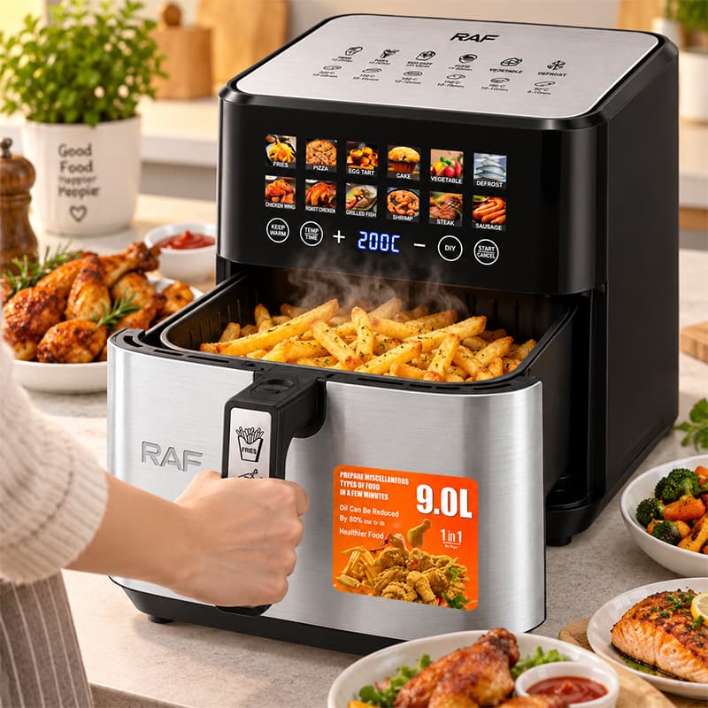 سرخ کن (هواپز) ۹ لیتری راف مدل R.5268 — تصویر ۲