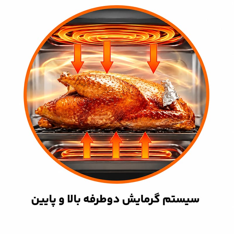 سرخ کن (هواپز) ۹ لیتری راف مدل R.5268 — تصویر ۶