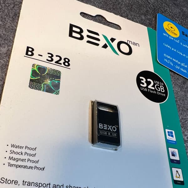 فلش مموری بکسو مدل B-328 ظرفیت 32 گیگابایت با گارانتی — تصویر ۶