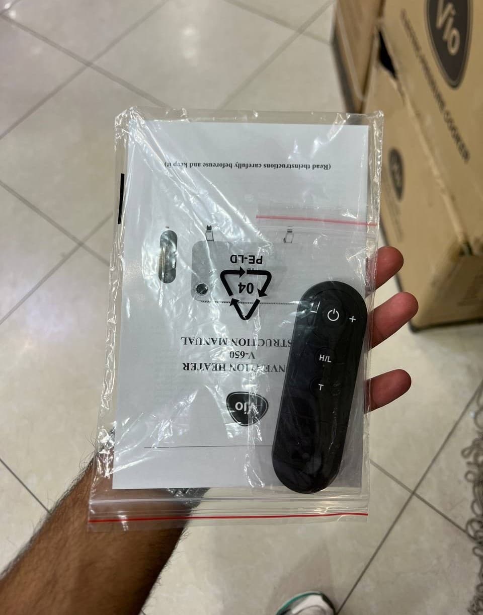 هیتر برقی ویو مدل 650 / VIO V-650 — تصویر ۶