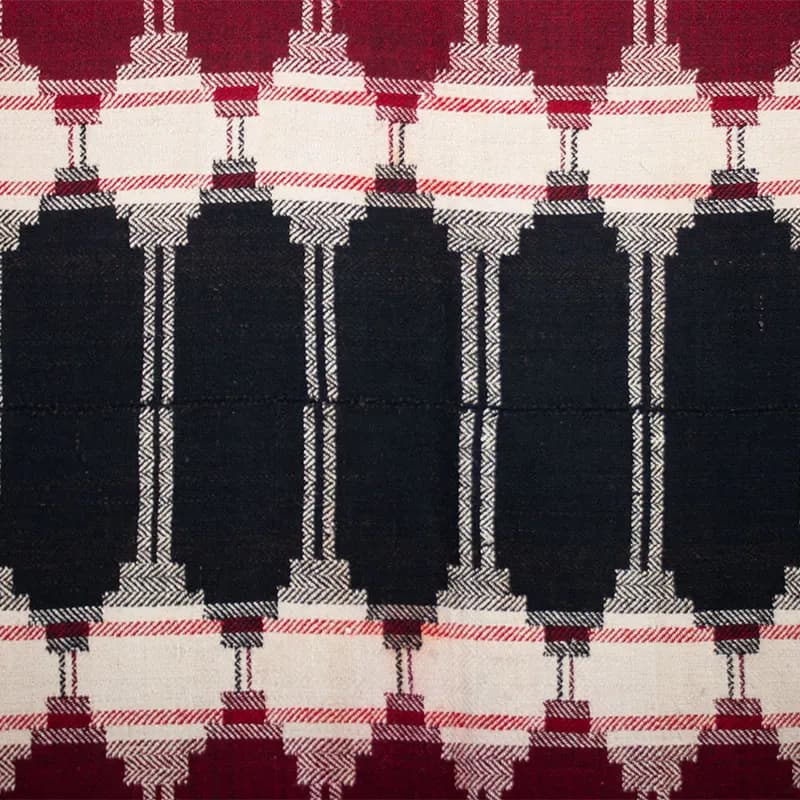 جاجیم پشمی دستباف کردستان — تصویر ۳