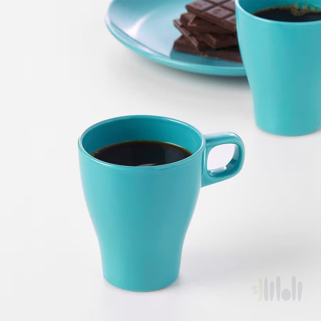 ماگ فیروزه ای ایکیا FARGRIK — تصویر ۳