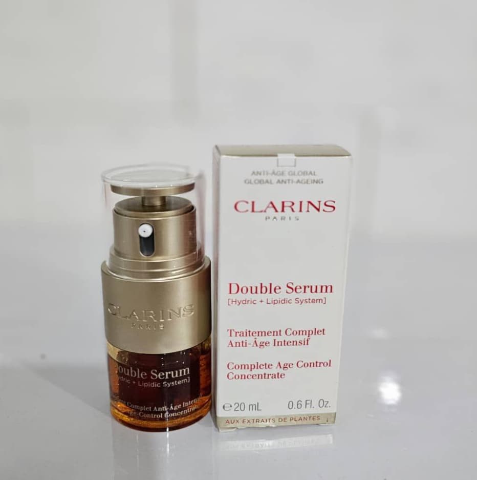 دابل سرم کنسانتره ضد پیری پوست کلارنس CLARINS حجم 20 میلی لیتر