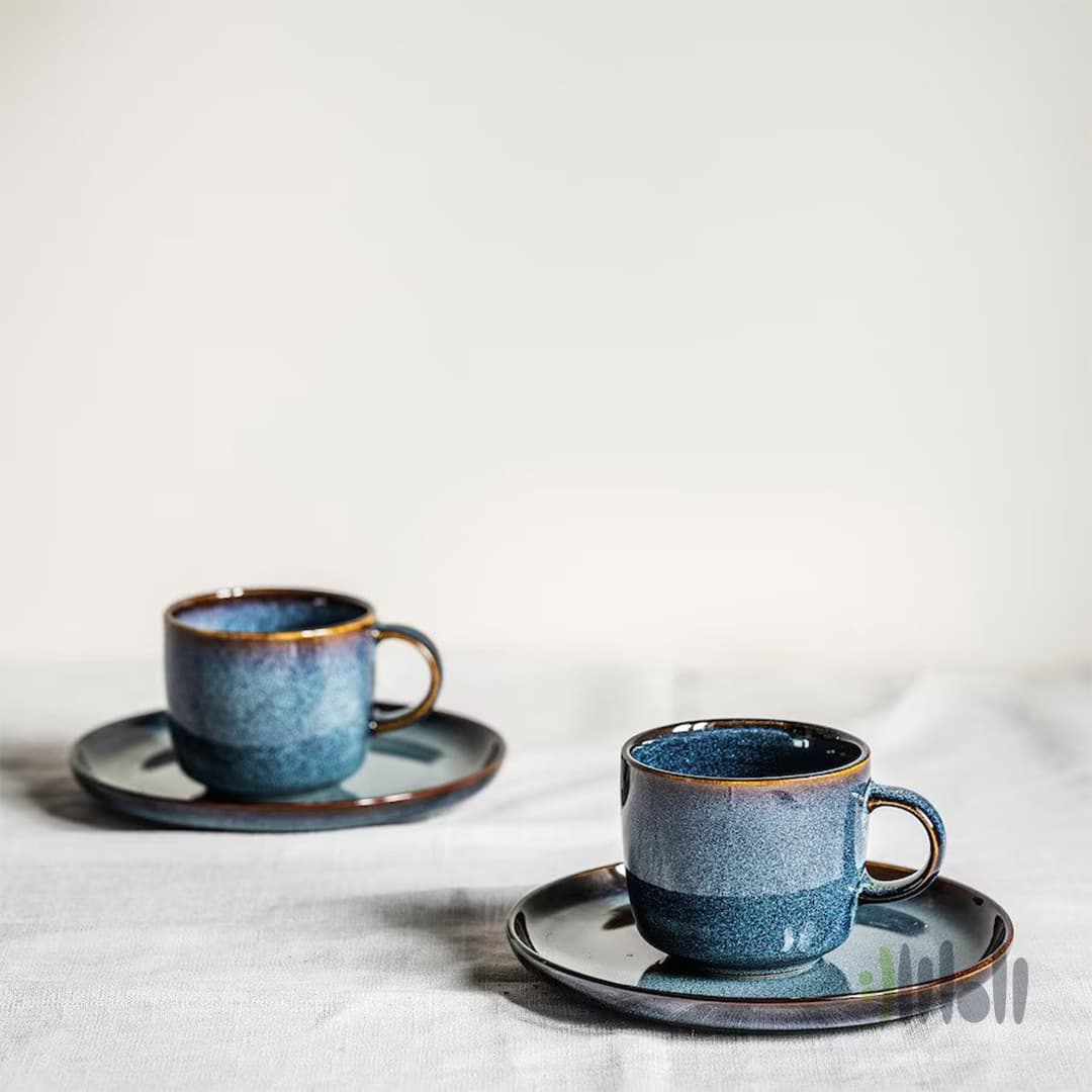 ماگ آبی ایکیا GLADELIG — تصویر ۶