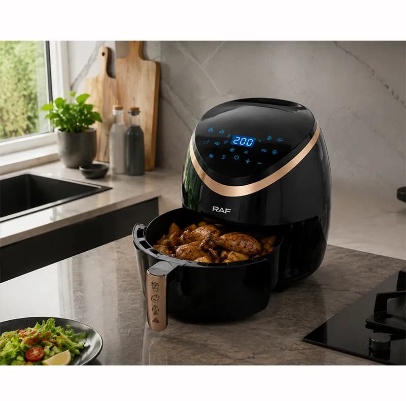 سرخ‌کن بدون روغن 5 لیتری راف مدل R.5234B — تصویر ۷