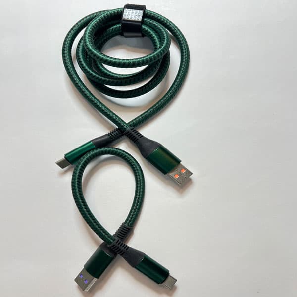کابل شارژ توربو جگوار USB به Type-C با گارانتی — تصویر ۵