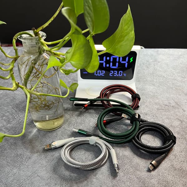 کابل شارژ توربو جگوار USB به Type-C با گارانتی — تصویر ۸