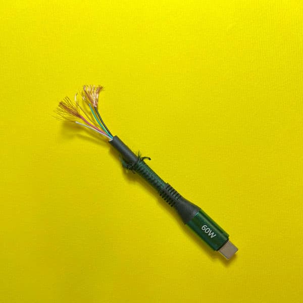 کابل شارژ جگوار TYPE-C به TYPE-C (60 وات دوبر تایپ سی) باگارانتی — تصویر ۳