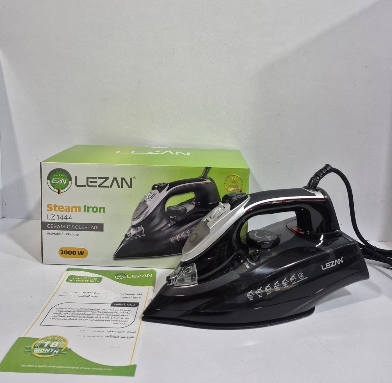 اتو دستی لیزان مدل 1444 / LEZAN LZ-1444 — تصویر ۲