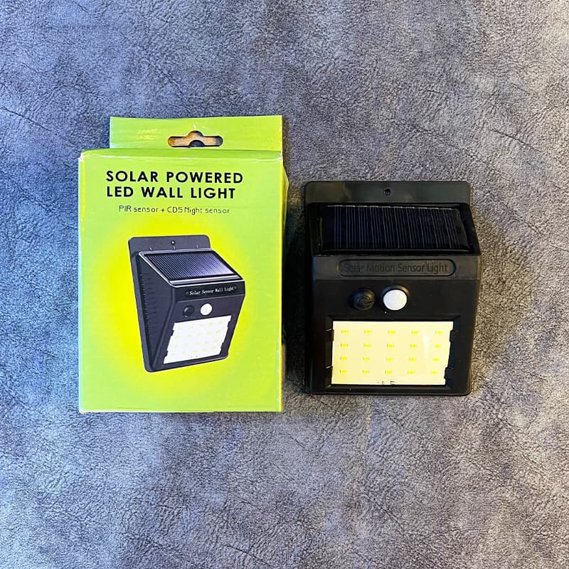 چراغ دیواری خورشیدی مدل 20LED LIGHT — تصویر ۳