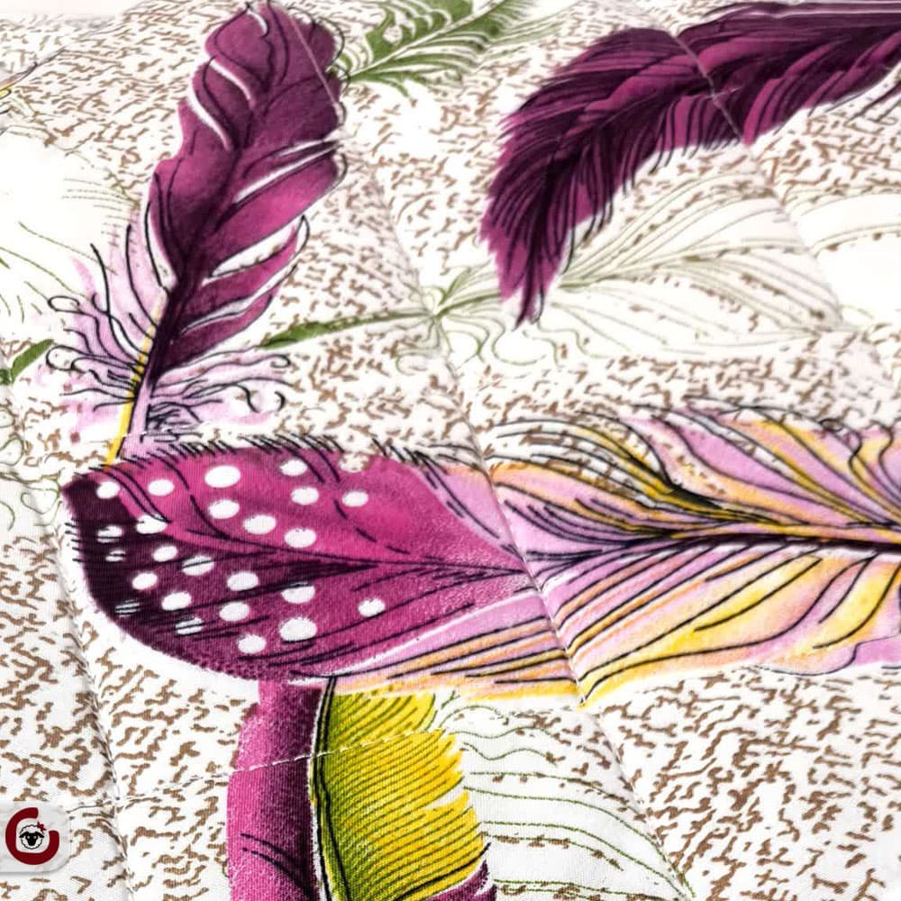 تشک پشمی مهمان مدل ستایش + ست روبالشی — تصویر ۷