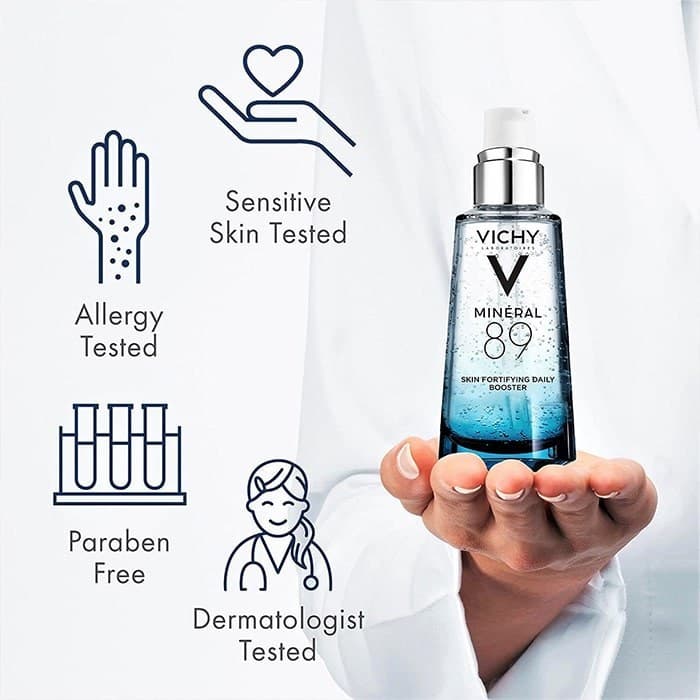 سرم آبرسان و مرطوب کننده مینرال 89 ویشی VICHY حجم 50 میلی لیتر — تصویر ۶