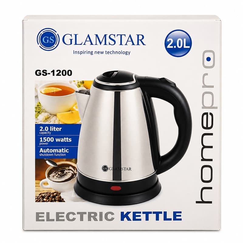 کتری برقی گلم استار مدل GS-1200 — تصویر ۳