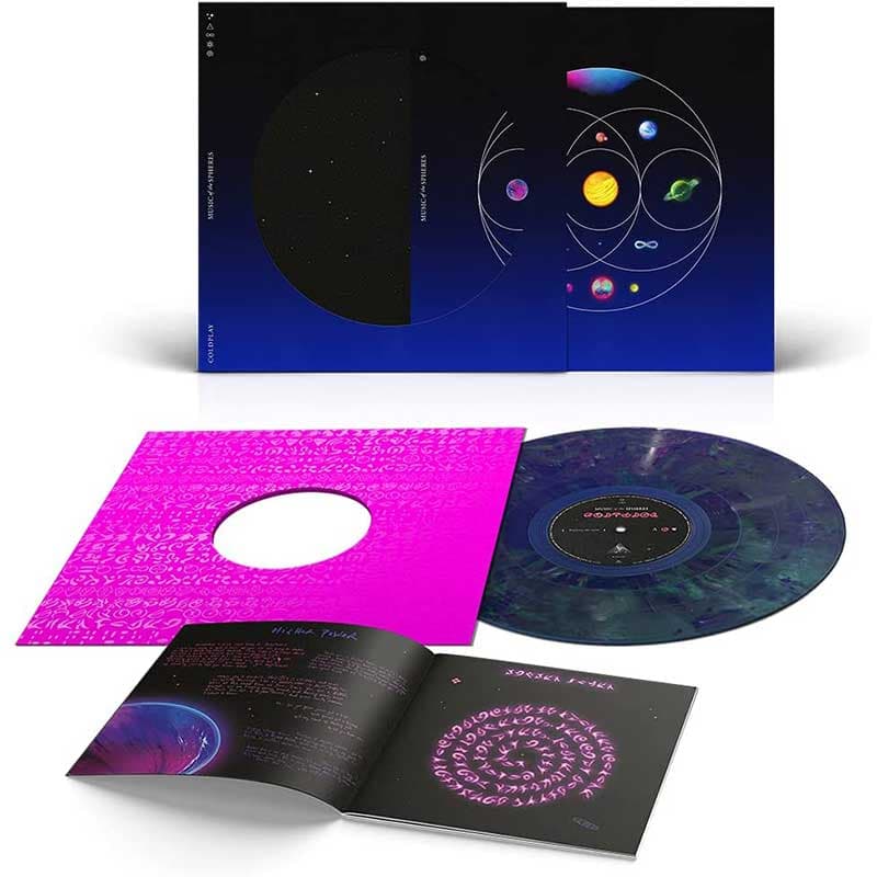 صفحه گرامافون Music of the Spheres از Coldplay — تصویر ۲