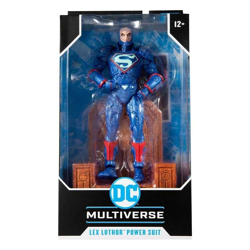 اکشن فیگر لکس لوتر 1/12 مدل Power Suit (Blue) برند McFarlane — تصویر ۲