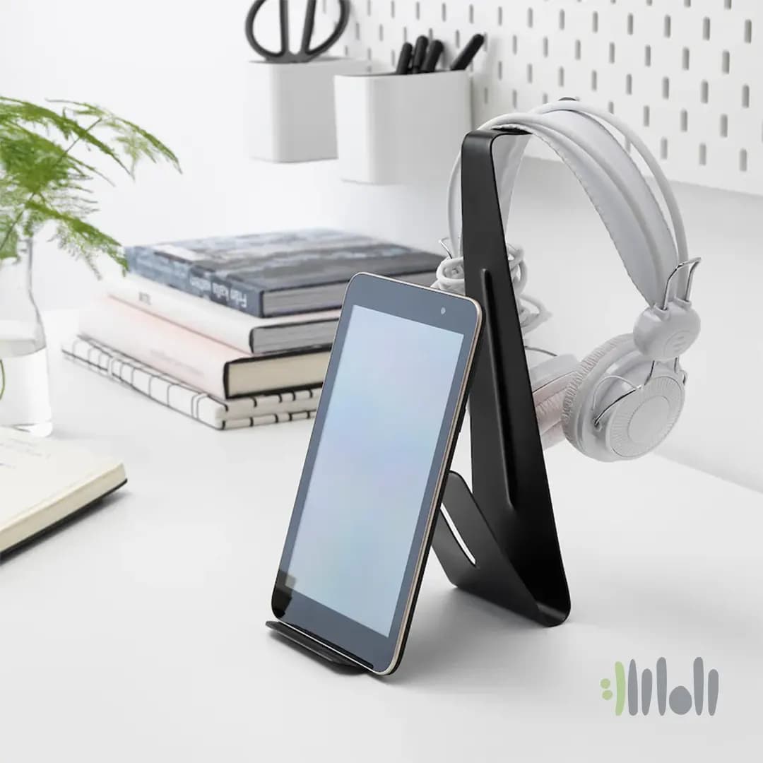 استند موبایل و تبلت سیاه ایکیا MOJLIGHET — تصویر ۴