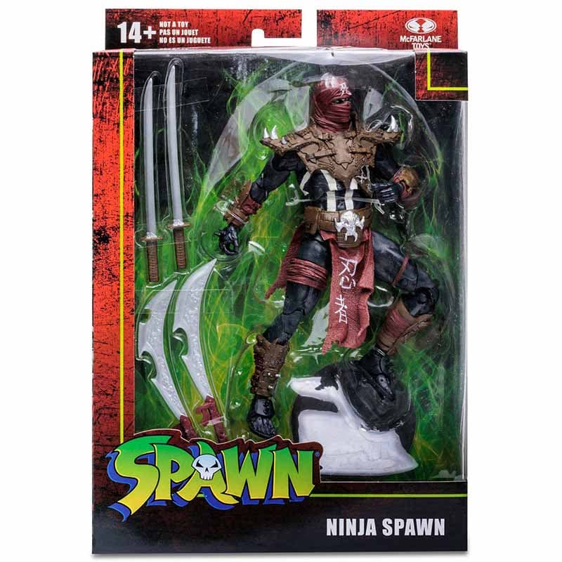 اکشن فیگر نینجا اسپاون 1/12 از کمیک Spawn برند McFarlane — تصویر ۲