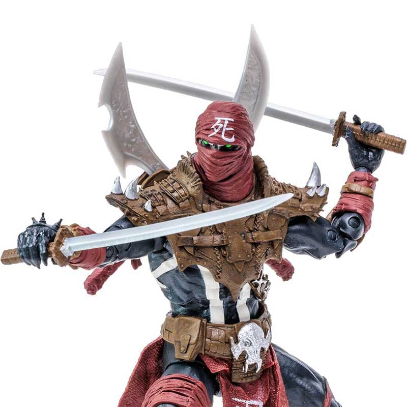 اکشن فیگر نینجا اسپاون 1/12 از کمیک Spawn برند McFarlane — تصویر ۶