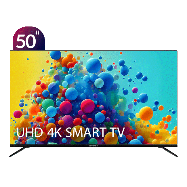 تلویزیون ایکس‌ویژن 50 اینچ 4K مدل 50XCU785