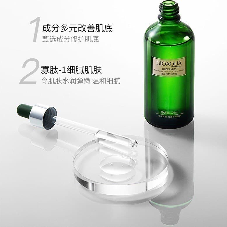 سرم ضدلک چای سبز لوفامیس بیوآکوا BIOAQUA حجم 100 میلی لیتر — تصویر ۵