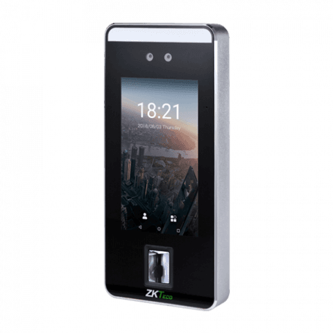 دستگاه حضور و غیاب مدل Speed Face V5L Zkteco — تصویر ۳