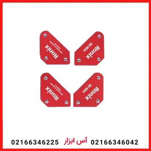 ست گونیا مغناطیسی جوشکاری رونیکس مدل RH-9084 — تصویر ۴