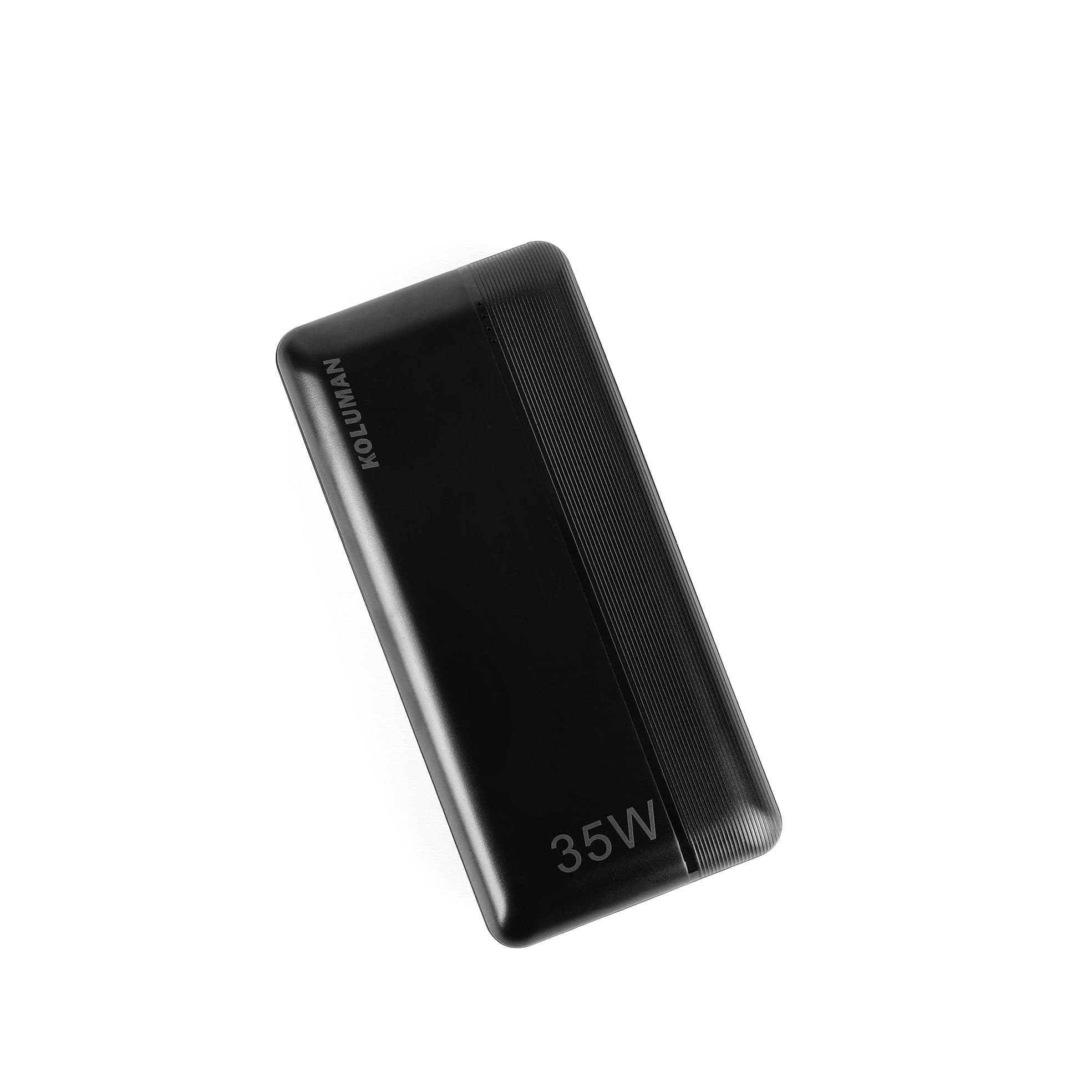 پاوربانک کلومن مدل KP-21 35W ظرفیت 20000 میلی آمپر ساعت مشکی گارانتی 12 ماهه تکنوپاز — تصویر ۲