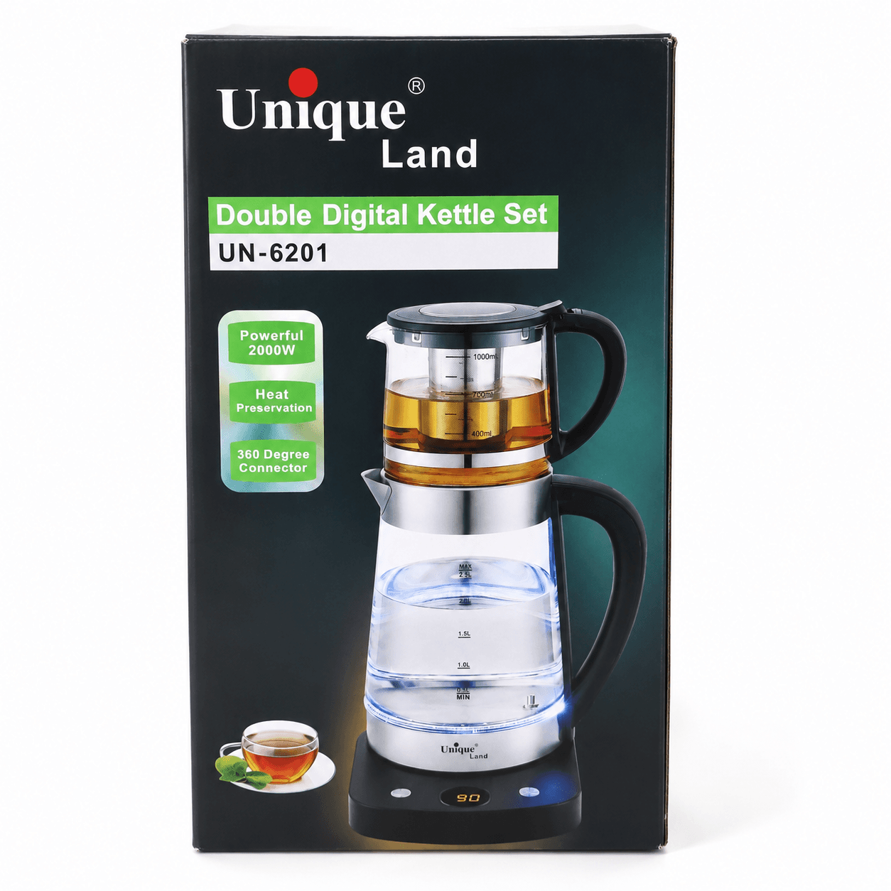 چای‌ساز روی همی یونیک لند مدل UN-6201 — تصویر ۴